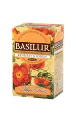 Trà Đen Ceylon Basilur Vị Dâu Rừng & Nụ Tầm Xuân - Trà Túi Lọc Hương Quả Tự Nhiên, Giải Khát Lành Mạnh, Vitamin C Cao