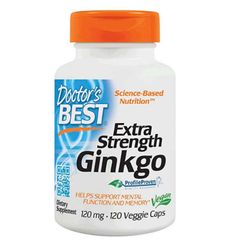 Viên uống Doctor’s Best Extra Strength Ginkgo 120mg - 120 viên