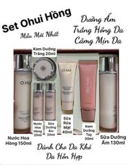 Set Dưỡng Da Ohui Hồng Giúp Cấp Ẩm Dưỡng Da Trắng Hồng 7 Món.
