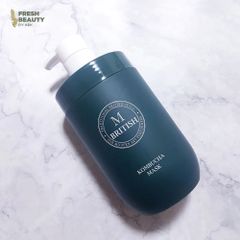 Mặt nạ tóc BRITISH M Kombucha Mask 750g - Phục hồi chuyên sâu cho tóc hư tổn, dưỡng ẩm và làm mượt, phù hợp với nam nữ