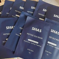 Mặt nạ SMAS Peptide Silk Mask 5 Miếng - Dưỡng ẩm và Phục hồi Da Cao Cấp, Hỗ Trợ Da Khỏe Mạnh, Phù Hợp Mọi Loại Da