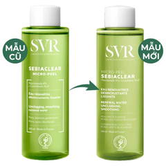 Nước Hoa Hồng SVR Sebiaclear Micro Peel 150mL - Giúp Làm Sạch Da, Ngăn Mụn Và Giảm Thâm Cho Da Dầu Nhạy Cảm
