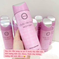 Xịt Thơm Armaf Club De Nuit - Nước Hoa Cơ Thể Hương Hoa Cỏ Nữ 200ml, Sang Trọng Như Chanel Coco Mademoiselle