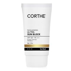Kem Chống Nắng Vật Lý Corthe ULTra Sun Block SPF50+ PA+++ - Bảo Vệ Da Tối Ưu, Chống Nắng Hiệu Quả, Dành Cho Tất Cả Các Loại Da