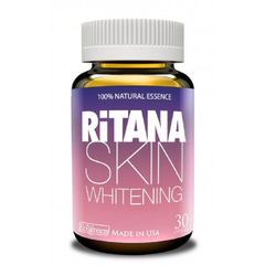 Viên uống trắng da Ritana Skin Whitening Giúp Thải Độc Cho Da hộp 30v