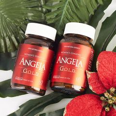 Sâm Angela Gold Ecogreen Viên Uống hỗ trợ làm đẹp da Hộp 30V