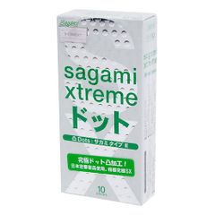 Bao Cao Su Giá Rẻ Có Gai Sagami Xtreme White Nhật Bản