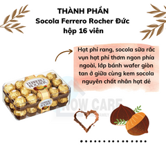 Socola Ferrero Rocher nội địa Đức hộp 16 viên