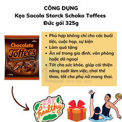 Kẹo Socola Storck Schoko Toffees Đức gói 325g