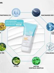 Kem Chống Nắng B5 Prettyskin - Phục Hồi Dưỡng Trắng, SPF 50+/PA+++, Giúp Cấp Ẩm và Bảo Vệ Da Mặt - Dung Tích 70ml