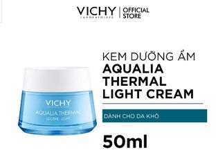 Kem Dưỡng Ẩm Vichy Aqualia Thermal Light Cho Da Thường và Da Khô