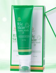 Sữa Rửa Mặt Ric Skin Acnes Wash Giúp Da Mặt Sạch Mụn Thông Thoáng