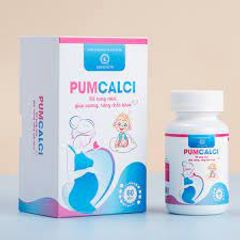 Viên uống Pumcalci Giúp Bổ Sung Calci Cho Xương, răng chắc khỏe
