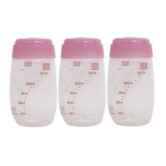 Bộ bình trữ sữa Unimom BPA Free, set 3 UM872170