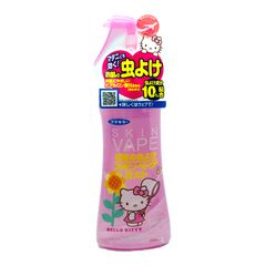 Xịt Chống Muỗi Skin Vape Hello Kitty Nhật Bản - An Toàn Cho Da Nhạy Cảm Của Trẻ Nhỏ - Mùi Mai Anh Đào & Cam Quýt Dịu Êm