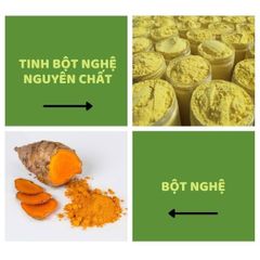 Tinh Bột Nghệ Nguyên Chất Tabaha 300g - Hỗ Trợ Tiêu Hóa & Làm Đẹp Từ Thiên Nhiên, Giúp Da Sáng Mịn, Tăng Cường Sức Khỏe