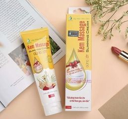 Kem Massage Hỗ Trợ Tan Mỡ Bụng Gừng Ớt Ngân Bình