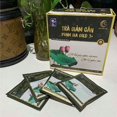 Trà Giảm Cân Phạm Gia Gold 3+ (40 Túi) Giúp Da Sáng Dáng Xinh