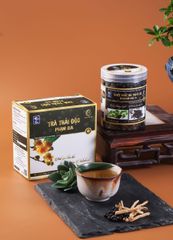 Trà Hỗ Trợ Thải Độc Phạm Gia Giúp Thanh Lọc Cơ Thể Hộp 40 Gói