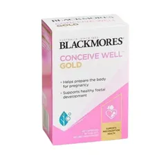 Blackmores conceive hỗ trợ tăng khả năng thụ thai Úc