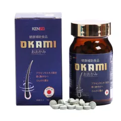 Viên uống giảm rụng,hỗ trợ kích thích mọc tóc,dưỡng tóc Okami Nhật Bản