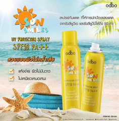 Xịt Chống Nắng Odbo SPF50/PA 100ml Thái Lan