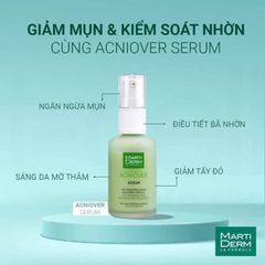 Serum Martiderm hỗ trợ cải thiện mụn và kiểm soát nhờn 30ml
