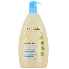 Sữa tắm gội  Aderma Primalba Cleansing Gel 2in1