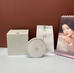 Phấn Nước Chống Nắng Dưỡng Trắng Whoo Radiant White Moisture Cushion SPF 50+ - Set 1 Hộp + 1 Lõi Thay Thế, Trang Điểm Bền Màu 24h
