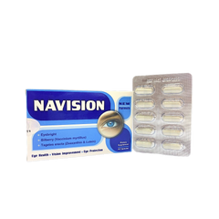 Viên uống bổ mắt, tăng cường thị lực, bảo vệ mắt Navision