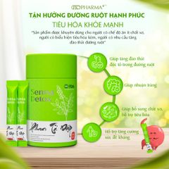Phan Tả Diệp Senna Detox PK Pharma - Hỗ Trợ Tiêu Hóa, Thải Độc, Cải Thiện Nhuận Tràng, Làm Đẹp Da - Sản Phẩm Dinh Dưỡng Từ Thiên Nhiên