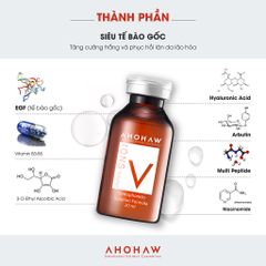Tế bào gốc dưỡng trắng và phục hồi da chuyên sâu Ahohwa Ion V Solution