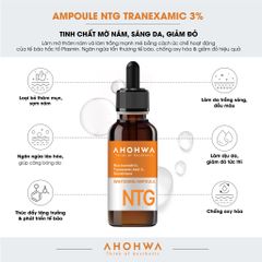 Tinh Chất Dưỡng Trắng Mờ Thâm Nám Ahohwa Whitening Ampoule 30ml - Serum Làm Sáng Da Chuyên Sâu Từ Hàn Quốc