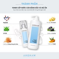 Toner giúp cân bằng da, cấp ẩm và phục hồi Ahohwa Aqua Solution