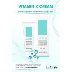Kem giúp giảm kích ứng da  Ahohwa Vitamin K Cream