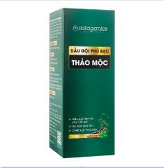 Dầu Gội Phủ Bạc Đen Tóc Thảo Mộc Thiên Nhiên Milaganics 200ml