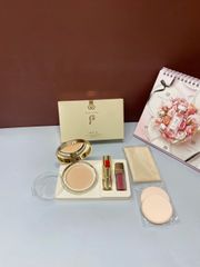 Phấn Phủ Chống Nắng Whoo Vàng Gongjinhyang Mi Powder Pact 13g - Che Phủ Hoàn Hảo, Kiểm Soát Dầu, SPF30/PA++ Dưỡng Da Từ Bên Trong
