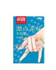 Bao Cao Su Ngón Tay Gai Silicone Elasun Hai Ngón Hộp 2 Cái