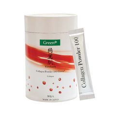 Bột Collagen Kirehada Nhật Bản 100 Green+ - Hỗ Trợ Làm Đẹp Da, Giảm Nhăn, Chống Lão Hóa, Căng Mịn, Tươi Trẻ