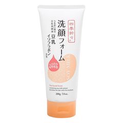 Sữa Rửa Mặt Đậu Nành Kumano Soymilk Shikiori Dưỡng Ẩm 200g - Làm Sáng Da, Giảm Nhờn, Giúp Da Mịn Màng - Xuất Xứ Nhật Bản
