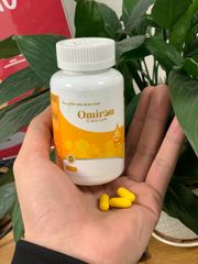 Viên Uống Omiron Calcium Hỗ Trợ Tăng Chiều Cao Hộp 20 Viên