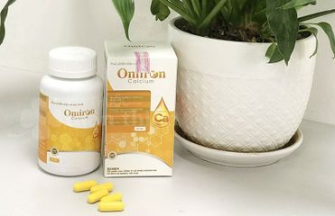Viên Uống Omiron Calcium Hỗ Trợ Tăng Chiều Cao Hộp 20 Viên