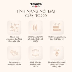 Ghế Massage Toàn Thân Tokuyo TC-299 Dành Cho Cả Gia Đình