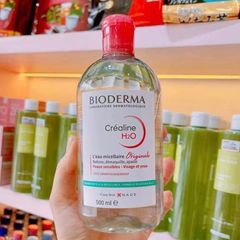 [Mẫu Mới] Nước Tẩy Trang Bioderma Créaline H2O 500ml chính hãng Pháp