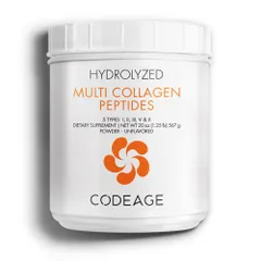 Bột Uống Collagen Codeage Hydrolyzed Multi Collagen Peptides 567g