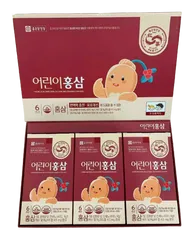 Nước hồng sâm cho trẻ em Chong Kun Dang Hàn Quốc hộp 30 gói x 20ml