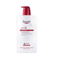 Sữa Tắm Eucerin pH5 Washlotion 1000ml - Gel Lotion Dịu Nhẹ Cho Da Nhạy Cảm, An Toàn Cho Trẻ Em, Xuất Xứ Đức