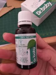 Dr Baby Tinh Dầu Húng Chanh Dùng Cho Trẻ Từ Sơ Sinh
