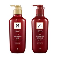 Cặp dầu gội xả thảo mộc giúp giảm rụng tóc Ryo Hàn Quốc tổng 550ml x 2