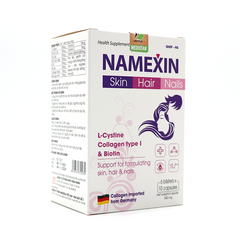 NAMEXIN – Viên Uống Đẹp Da, Mọc Tóc Vỉ 60 Viên